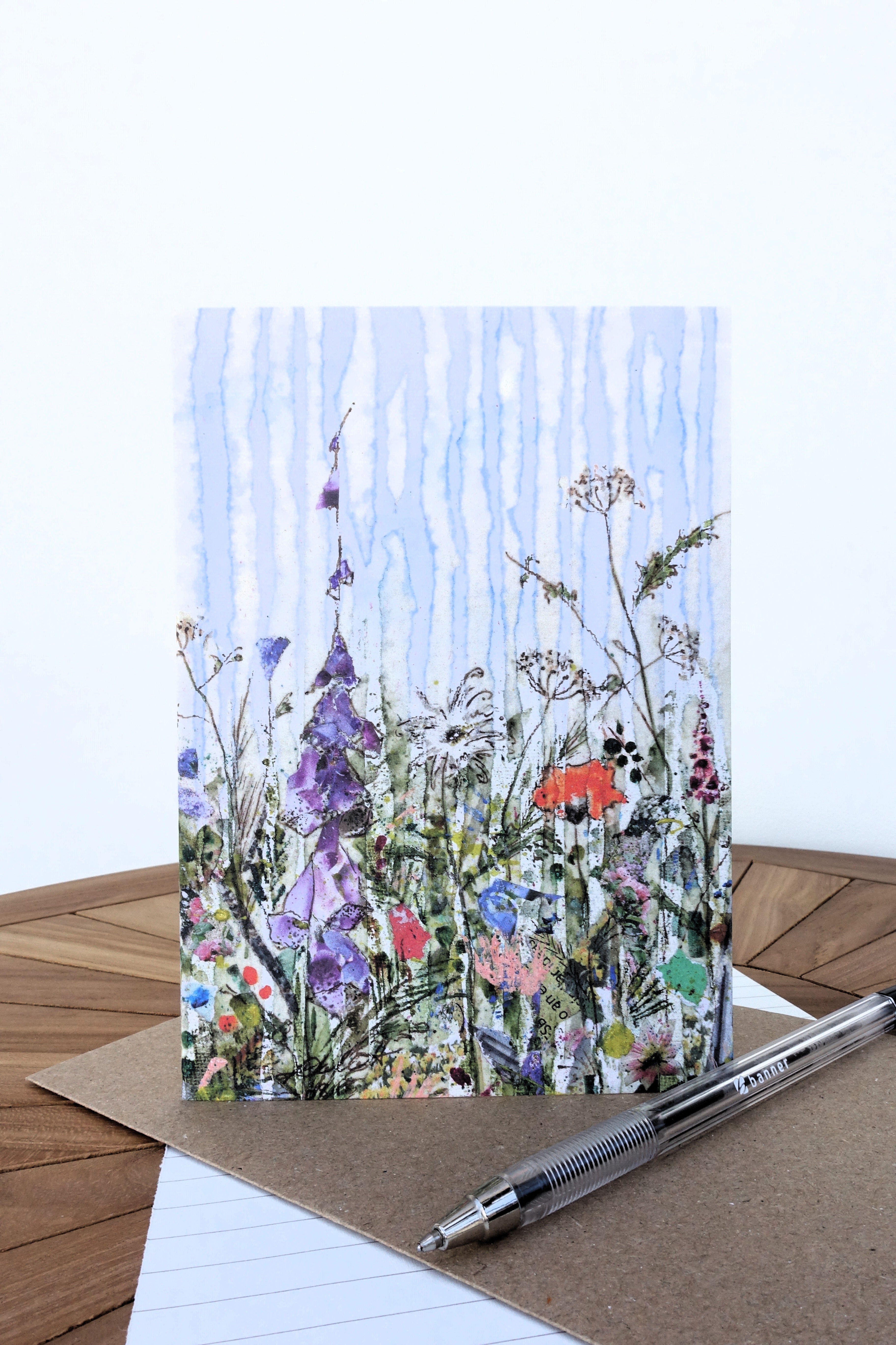 Pack of 4 Floral Greeting Cards