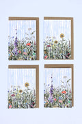 Pack of 4 Floral Greeting Cards