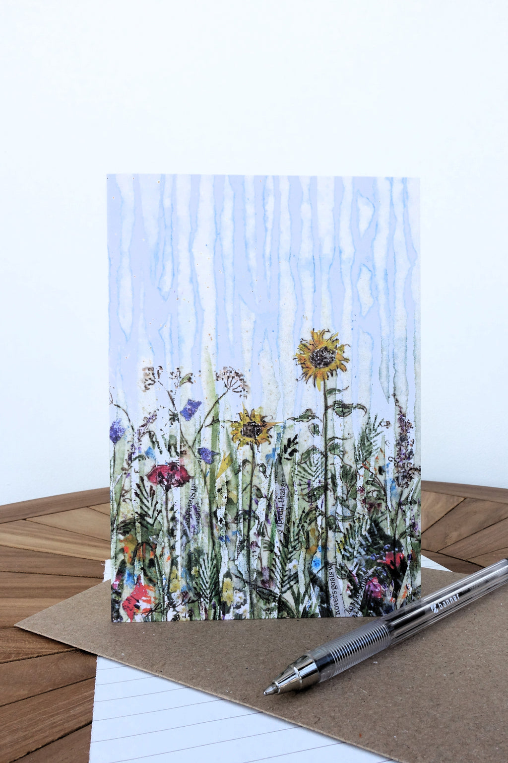 Pack of 4 Floral Greeting Cards